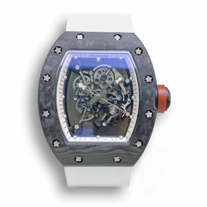 Replica Richard Mille 055 V2 White Rubber Strap
