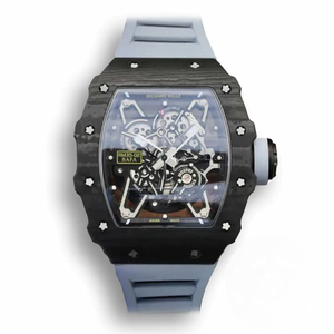 Super Clone Richard Mille35-01 Kv Factory Black Carbon Fiber