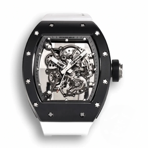 Super Clone Richard Mille 055 Black Ceramic Case