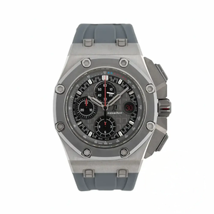 Replica Audemars Piguet Royal Oak Offshore Grey Black Dial 44mm 26568IM.OO.A004CA