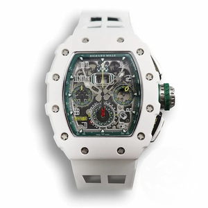 Super Clone Richard Mille 011-03lmc White Strap