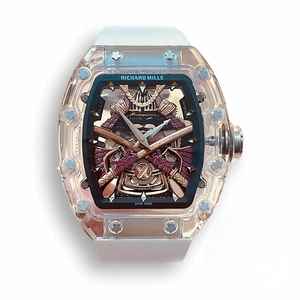Replica Richard Mille 047 New Samurai Armor White Strap
