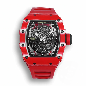 Replica Richard Mille35-02 Red Carbon Fiber Case