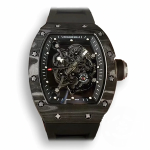 Super Clone Richard Mille035-america5 Black Strap