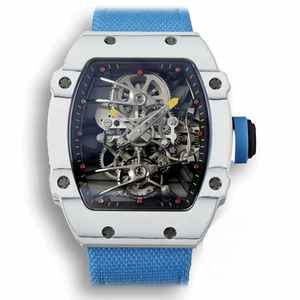 Replica Richard Mille 27-02 Rafael Nadal Tourbillon Blue Strap