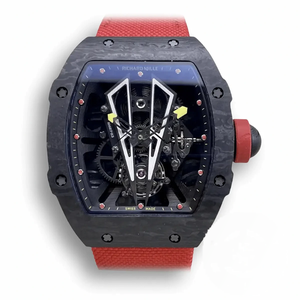 Replica Richard Mille 27-03 Tourbillon Black Carbon Fiber Case