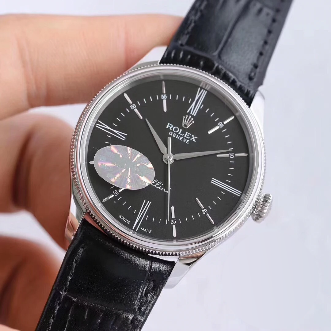 Replica Rolex Cellini Time 39mm 50509.006 Black Dial - Image 4