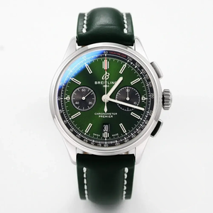 Replica Breitling Premier Green Dial 42 mm AB0118221L1P1