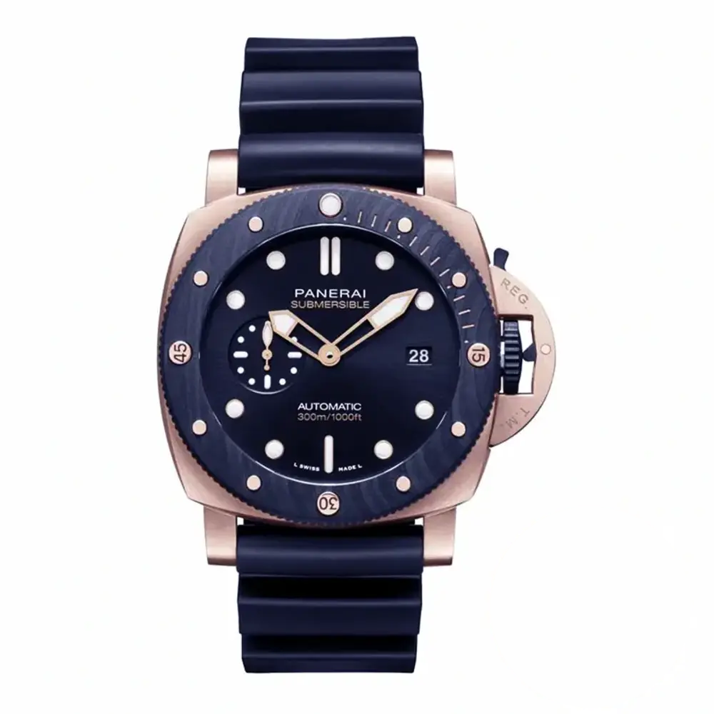 Super Clone Panerai PAM 1070 Submersible Goldtech OroCarbo
