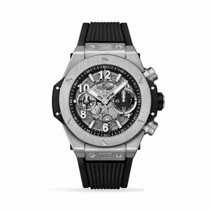 Replica Hublot Big Bang Men Automatic Black Rubber Watch 421.NM.1170.RX