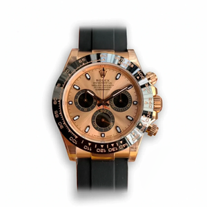Super Clone Rolex Super Universe Chronograph Daytona 116515 Rose Gold Dial