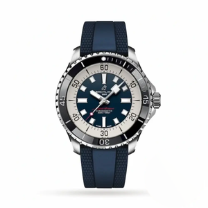 Replica Breitling Superocean Men Blue Rubber 44 mm A17376211C1S1