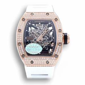 Replica Richard Mille35-01 Kv Factory Rose Gold Diamond Case