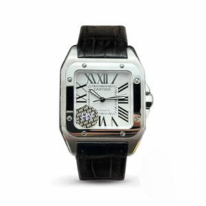 Swiss Replica Santos 100 White Dial W20076X8