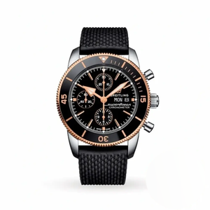 Replica Breitling Superocean Heritage Men Automatic Black Rubber Watch U13313121B1S1