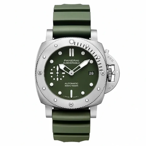 Replica Panerai Submersible Matte-Green PAM1055