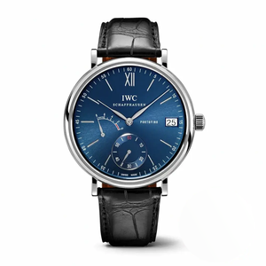 Replica IWC Portofino Hand-Wound Eight Days IW510106 Blue Dial 45mm