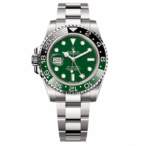 Replica Rolex GMT-Master II Oyster “Absinthe” 40mm 126729VTNR