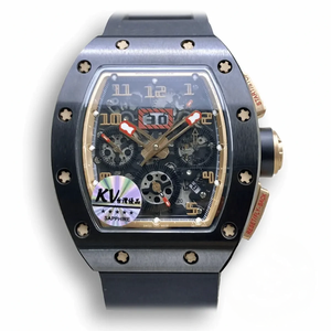 Replica Richard Mille 011 Ceramic Skeleton Dial