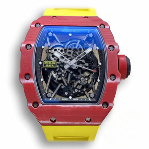 Replica Richard Mille35-02 T+ Factory Red Carbon Fiber Ntpt Case
