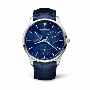 Replica Jaeger-LeCoultre Master Ultra Thin Réserve de Marche Blue Dial