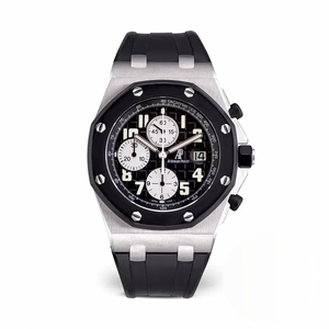 Super Clone Audemars Piguet Royal Oak Offshore Black Ceramic Dial 44mm 26170ST.OO.D101CR.01
