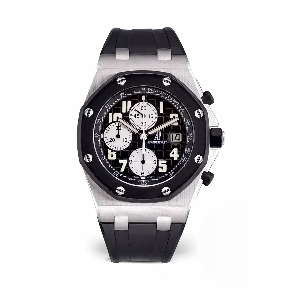 Super Clone Audemars Piguet Royal Oak Offshore Black Ceramic Dial 44mm 26170ST.OO.D101CR.01