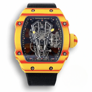 Replica Richard Mille 27-03 Rafael Nadal Tourbillon Black Strap