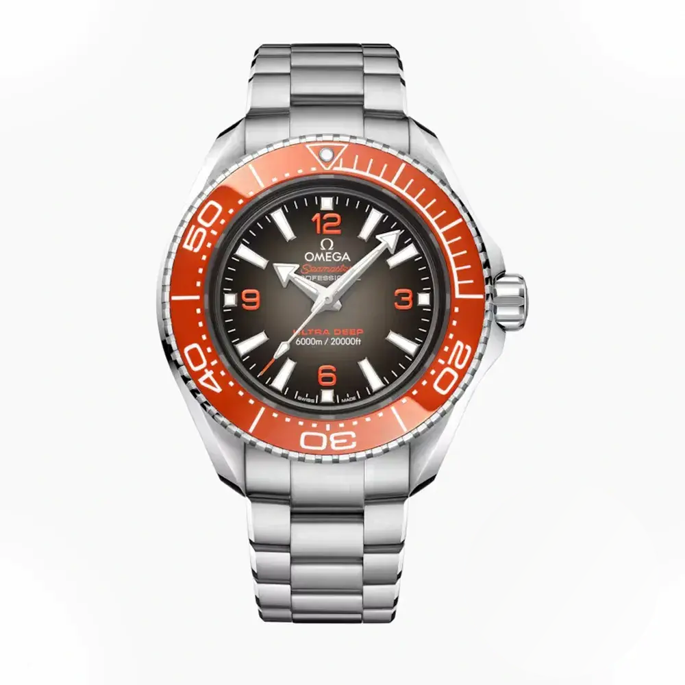 Super Clone Omega Planet Ocean 600m ULTRA DEEP, Orange bezel