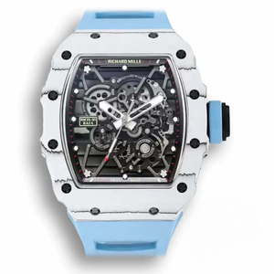 Super Clone Richard Mille35-01 Bbr Factory Blue Strap