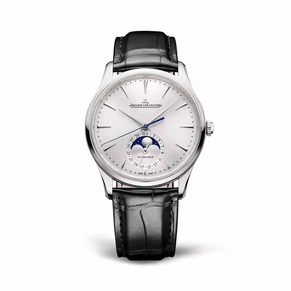 Replica MASTER ULTRA THIN MOON 39MM SILVER DIAL Q1368430