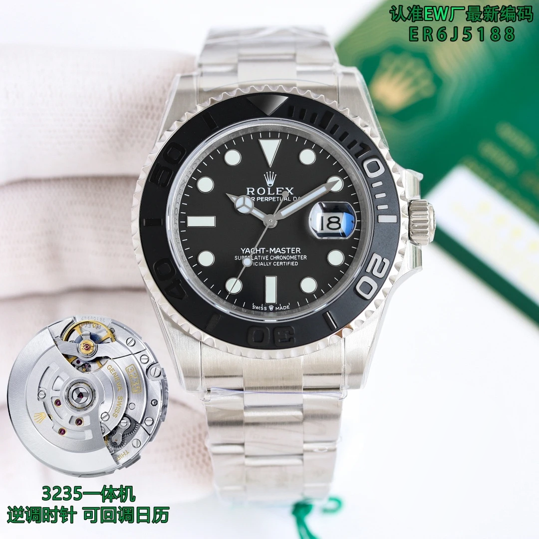 Super Clone Rolex Yacht-Master series m226627-0001 42mm titanium - Image 7