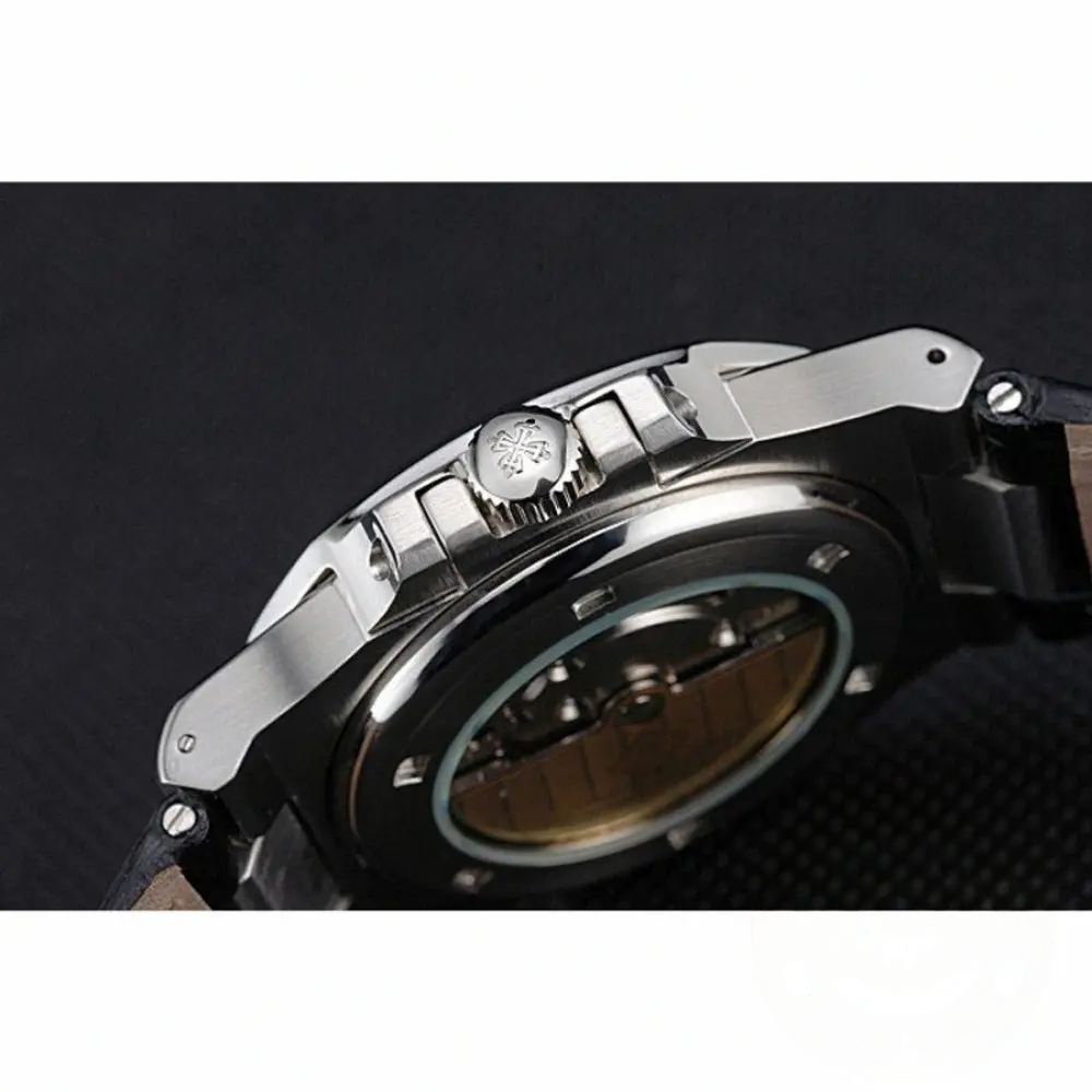 Replica Nautilus 5711G-001 Patek Philippe Dial Black 40 mm, Stainless Steel - Image 6