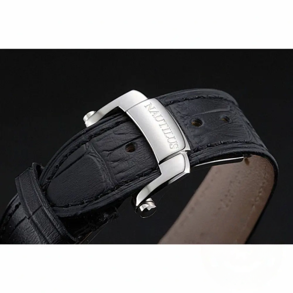 Replica Nautilus 5711G-001 Patek Philippe Dial Black 40 mm, Stainless Steel - Image 7