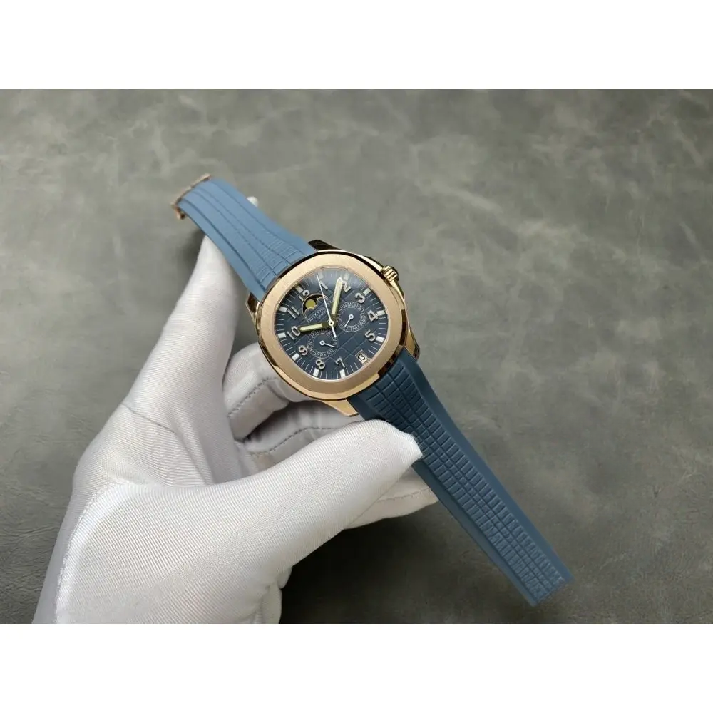 Replica Aquanaut 5261R-001 Patek Philippe Luce Annual Calendar 39.9 mm, Rose gold - Image 2
