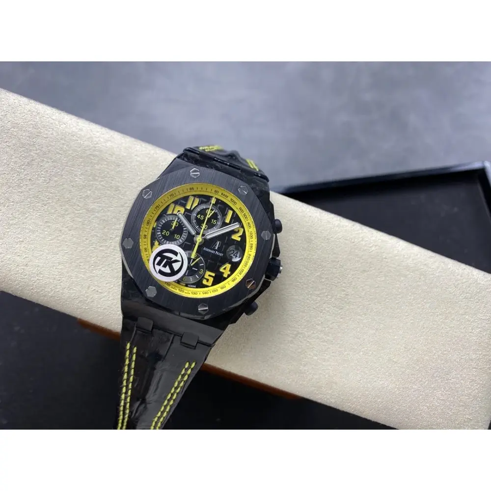 Replica Audemars Piguet Royal Oak Offshore Yellow Dial 44mm 26176FO.OO.D101CR.02 - Image 4