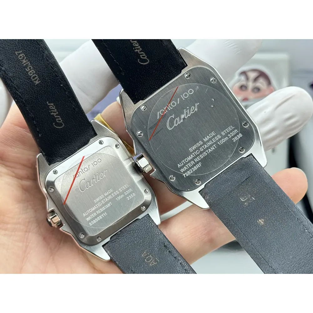 Swiss Replica Santos 100 White Dial W20076X8 - Image 4