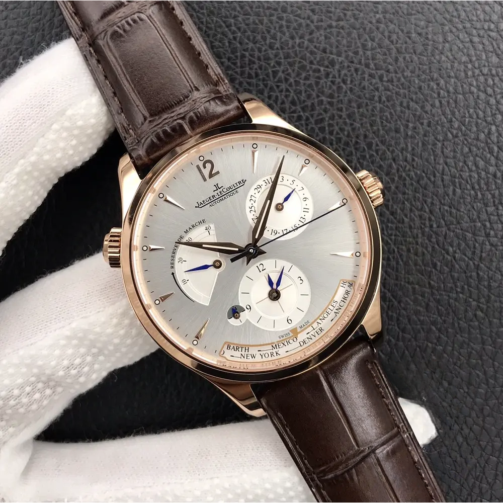 Replica Jaeger LeCoultre Master Geographic Silver Dial Q1422421 - Image 5