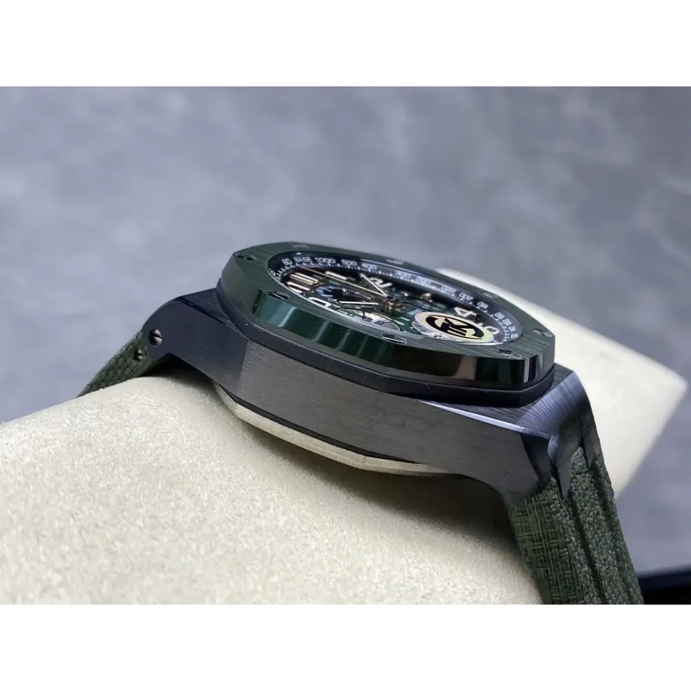 Replica Audemars Piguet Royal Oak Offshore Forest Green Dial 44mm 6405CE.OO.A056CA.01 - Image 4