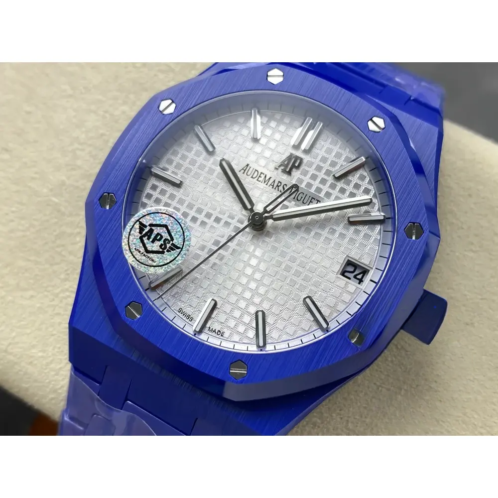 Super Clone Audemars Piguet Royal Oak White Dial 15500 Ceramic - Image 5