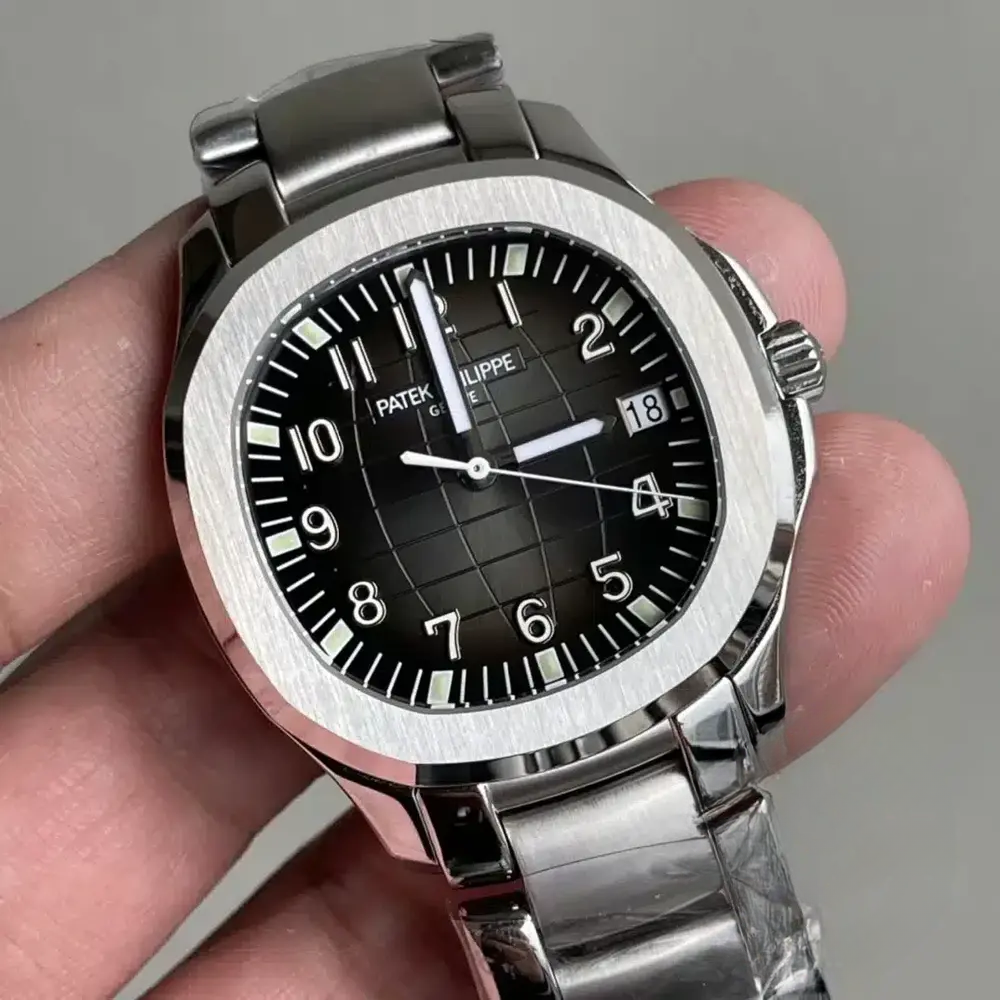 Replica Aquanaut 5167/1A-001 Patek Philippe Date, Sweep seconds 40.8 mm, Stainless steel - Image 5