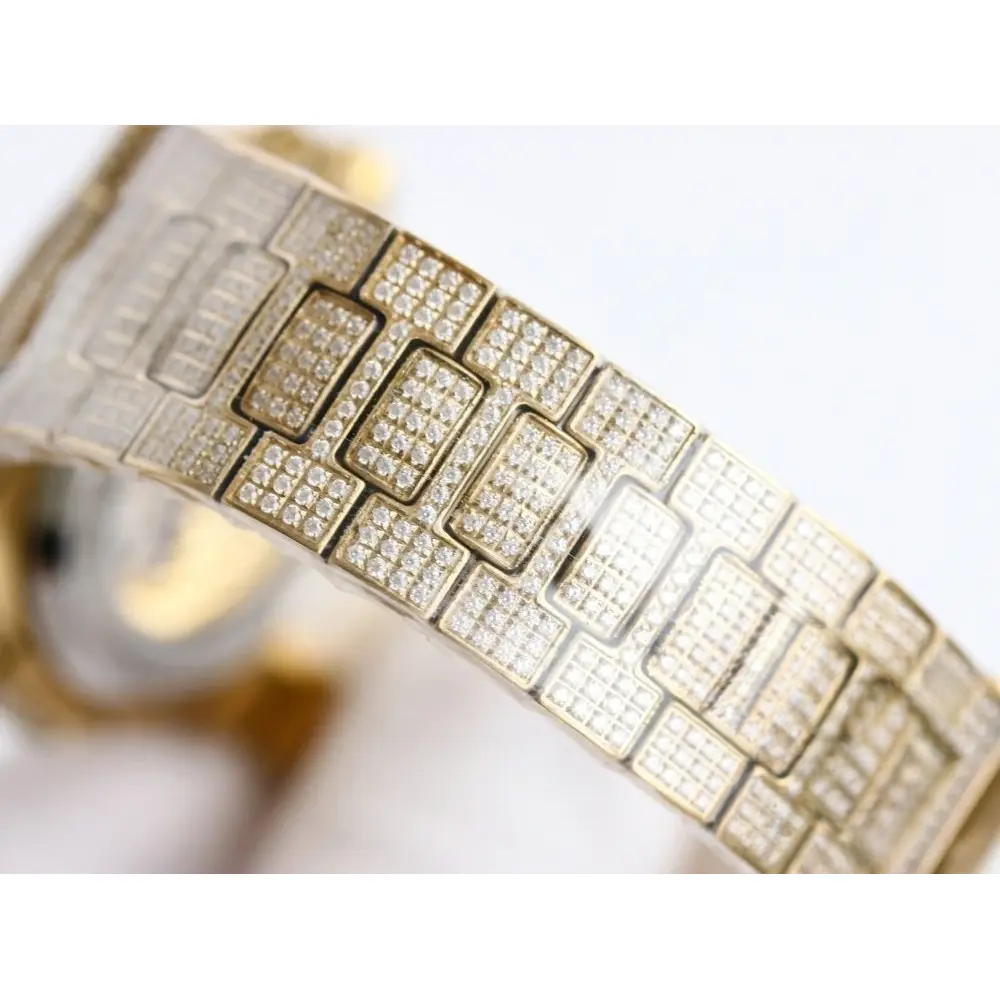 Super Clone Nautilus 5711-1300A-001 Patek Philippe 40 mm, Yellow Diamond Dial - Image 6