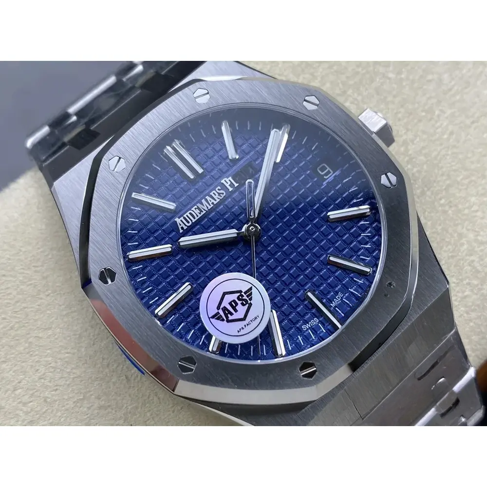 Replica Audemars Piguet Royal Oak Blue Dial 15510ST.OO.1320ST.06 41mm - Image 5