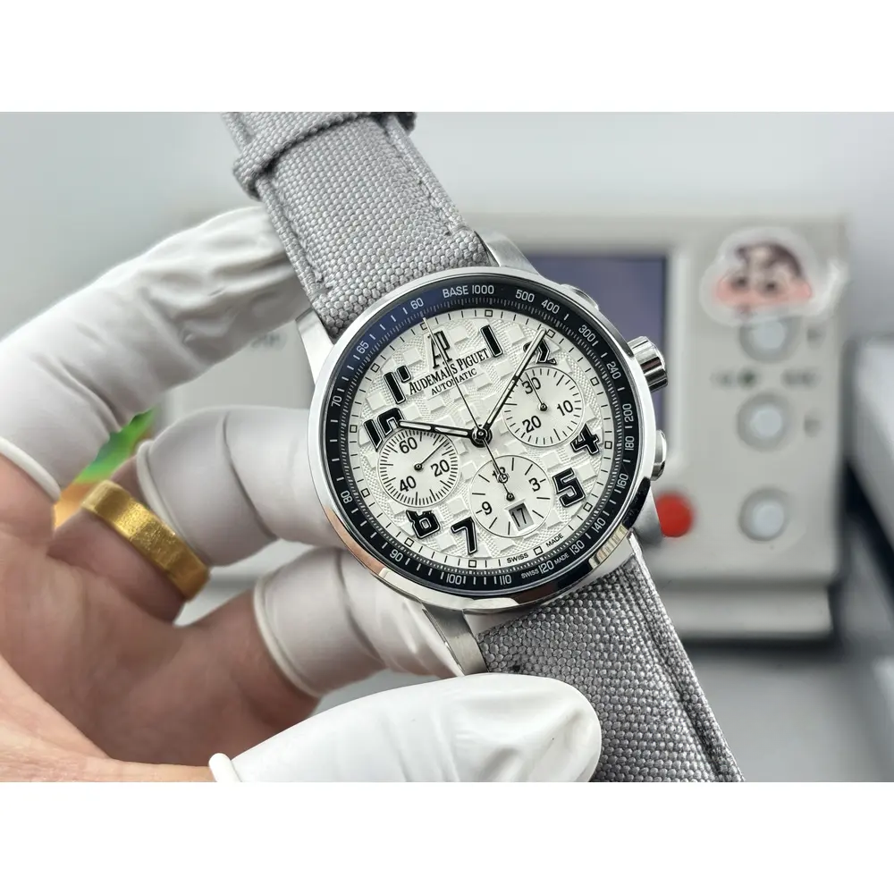 Replica Audemars Piguet Code 11.59 41mm 26048 White Dial - Image 6