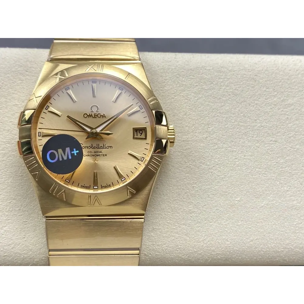Replica Omega Constellation Full Gold 38mm 123.50.38.21.08.001 - Image 8