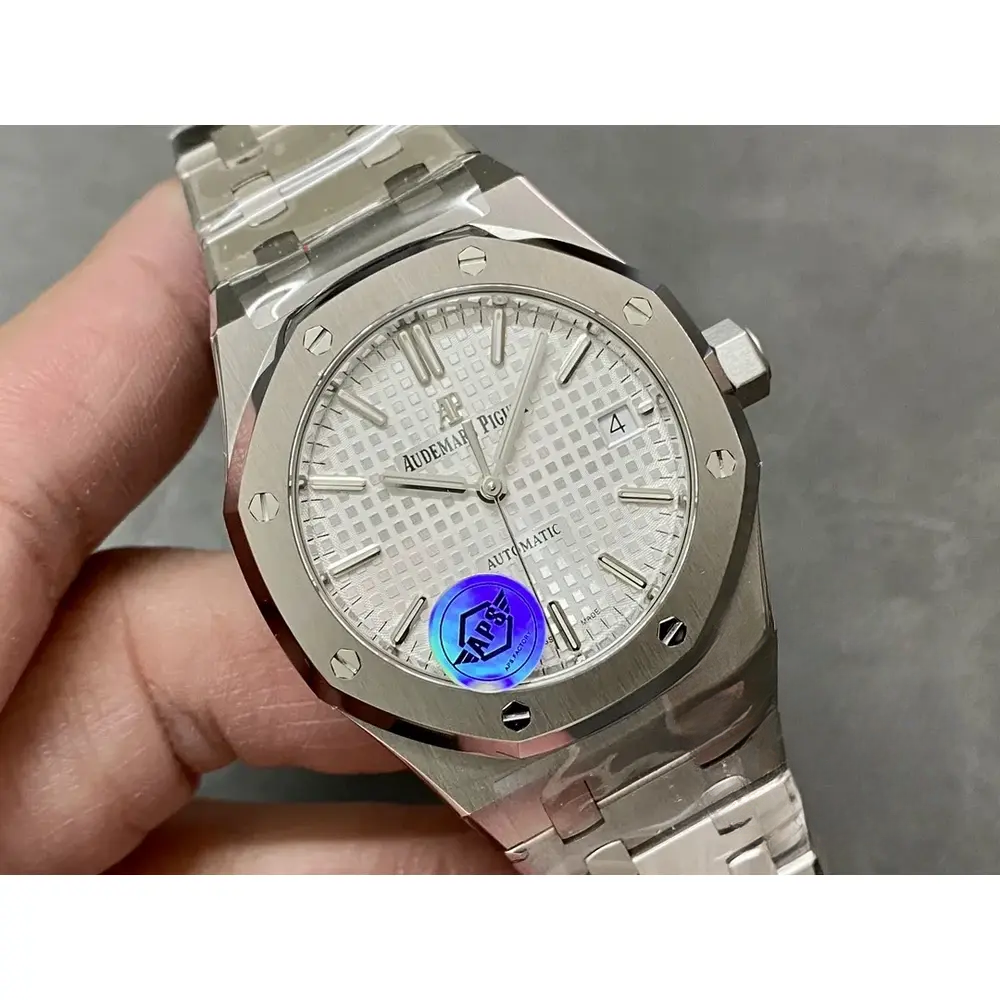 Super Clone Audemars Piguet Royal Oak White Dial 15450ST 37mm - Image 7