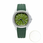 Super Clone Aquanaut 5267/200A-011 Patek Philippe Luce 38.8 mm, Steel, Bright Green Dial - Image 8