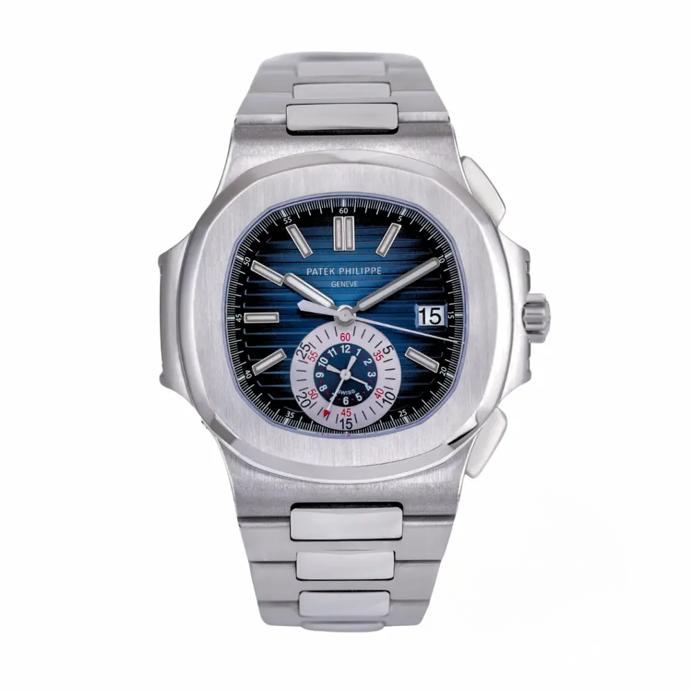 Replica Nautilus 5980/1A-015 Patek Philippe 40 mm, Stainless Steel, Dark Blue Dial