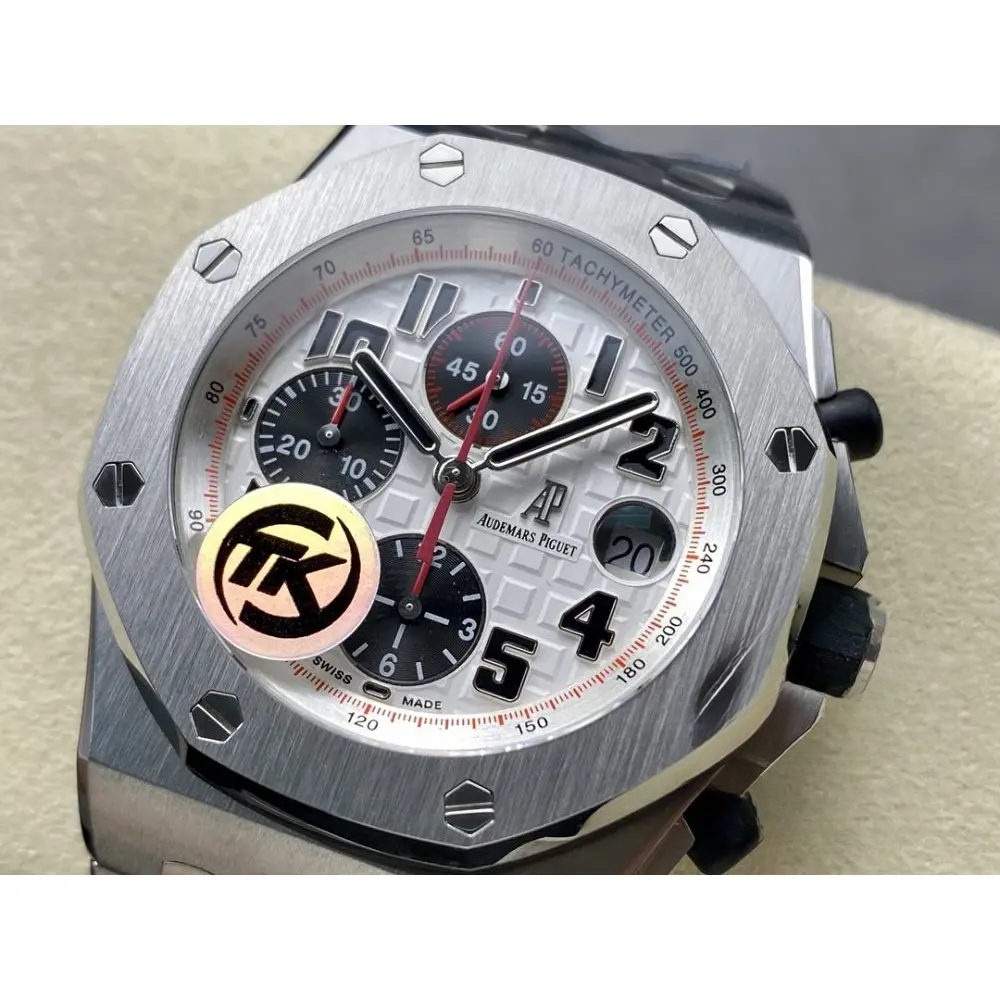 Replica Audemars Piguet Royal Oak Offshore Panda Dial 44mm 26470ST.OO.A801CR.01 - Image 2