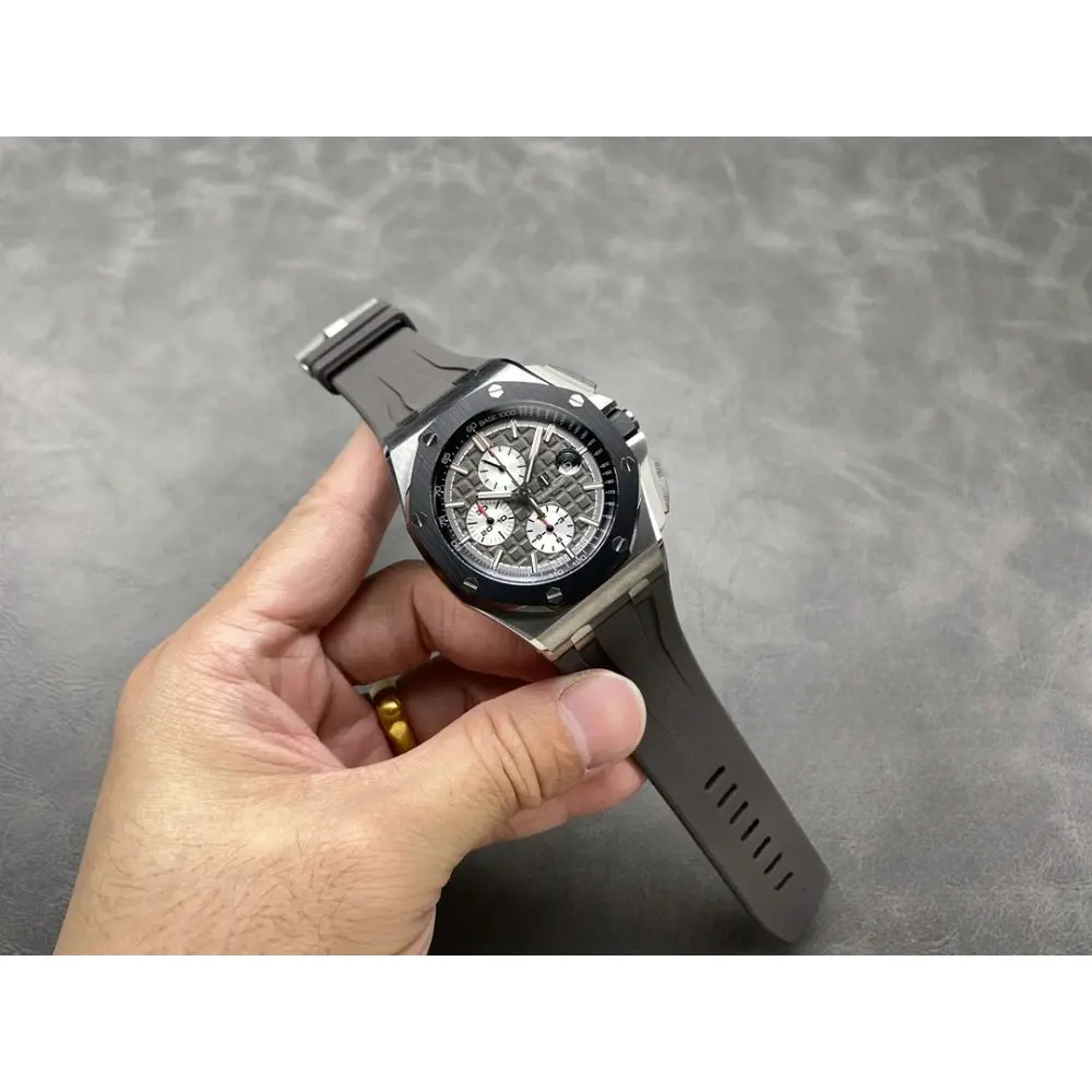 Super Clone Audemars Piguet Royal Oak Offshore Slate Grey Dial 44mm 26400SO.OO.A002CA.01 - Image 4